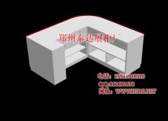 信阳化妆品店订做收银台效果图