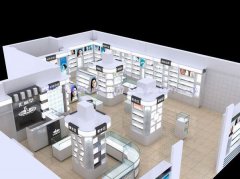 汇丽堂美容SPA馆展示柜|汇丽堂美容展柜