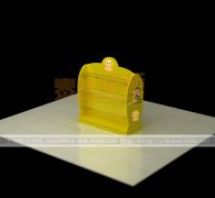 儿童用品中岛柜效果图