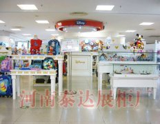 专业的儿童用品展柜效果图片