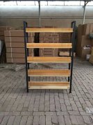 荥阳钢木结合超市货架