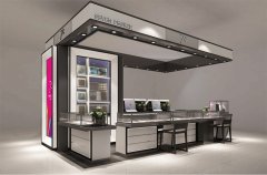 7度银饰展柜,七度银饰展示柜设计,银饰专卖店展示柜装修