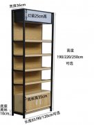 铁木结合展柜尺寸