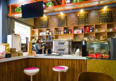 侯马饮品店操作台