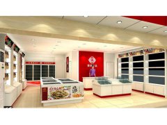 漯河特产有机食品店展柜