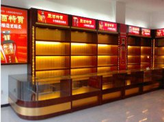 晋城高档白酒展柜批发定做
