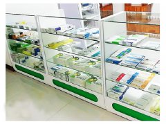 淮阳药店玻璃柜台批发定做